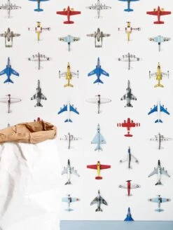 Tapete Airplanes 01 Weiss 6 Tapete Airplanes 01 Weiss -Tapetengeschäft Airplaines B 310201 2880x1440
