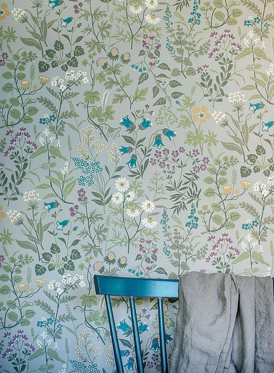 Tapete Aislinn Hellgrau 1 Tapete Aislinn Hellgrau