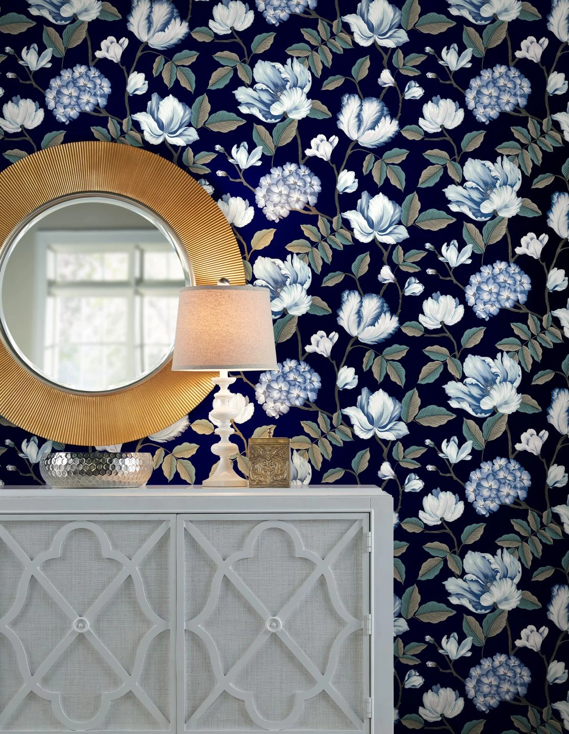 Tapete Alba Dunkelblau 5 Tapete Alba Dunkelblau - Image 5