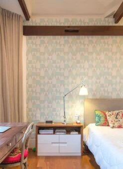 Tapete Alice Blassblau -Tapetengeschäft Alice K 389082 2880x1440