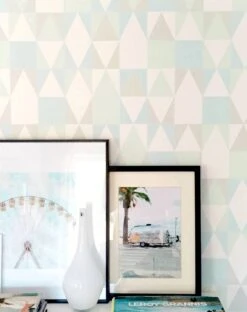 Tapete Alice Blassblau -Tapetengeschäft Alice Y 389082 2880x1440