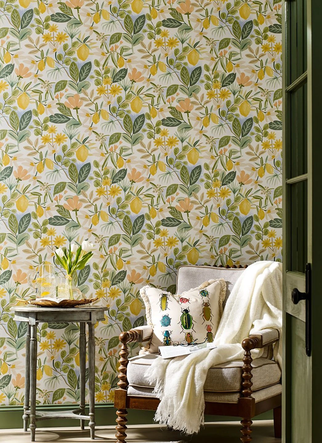 Selbstklebende Tapete Amalfi Fruits Grüntöne 2 Selbstklebende Tapete Amalfi Fruits Grüntöne - Image 2