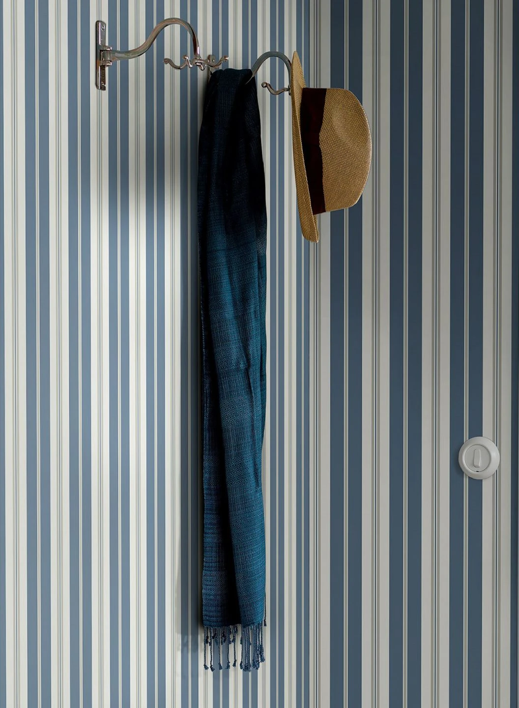 Tapete Aminta Hellgraublau 1 Tapete Aminta Hellgraublau