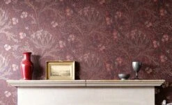 Tapete Andastra Braunrot