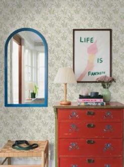 Tapete Anna Hellgrauweiss -Tapetengeschäft Anna B 452451 2880x1440