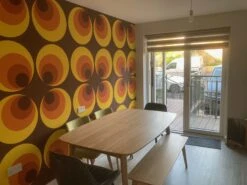 Tapete Apollo Orange -Tapetengeschäft Apollo W 370000 2880x1440