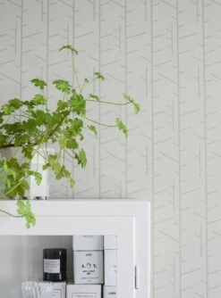 Tapete Arne Weissgrau