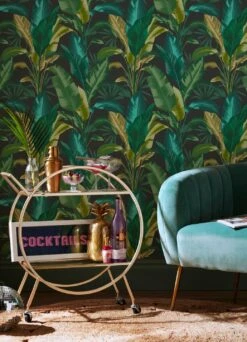 Tapete Aruba Anthrazit -Tapetengeschäft Aruba B 431822 2880x1440