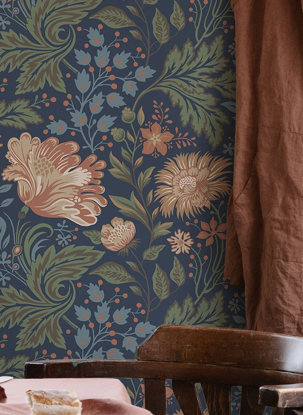 Tapete Ava Violettblau 4 Tapete Ava Violettblau – Bild 4