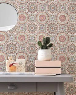 Tapete Avelina Pastellorange