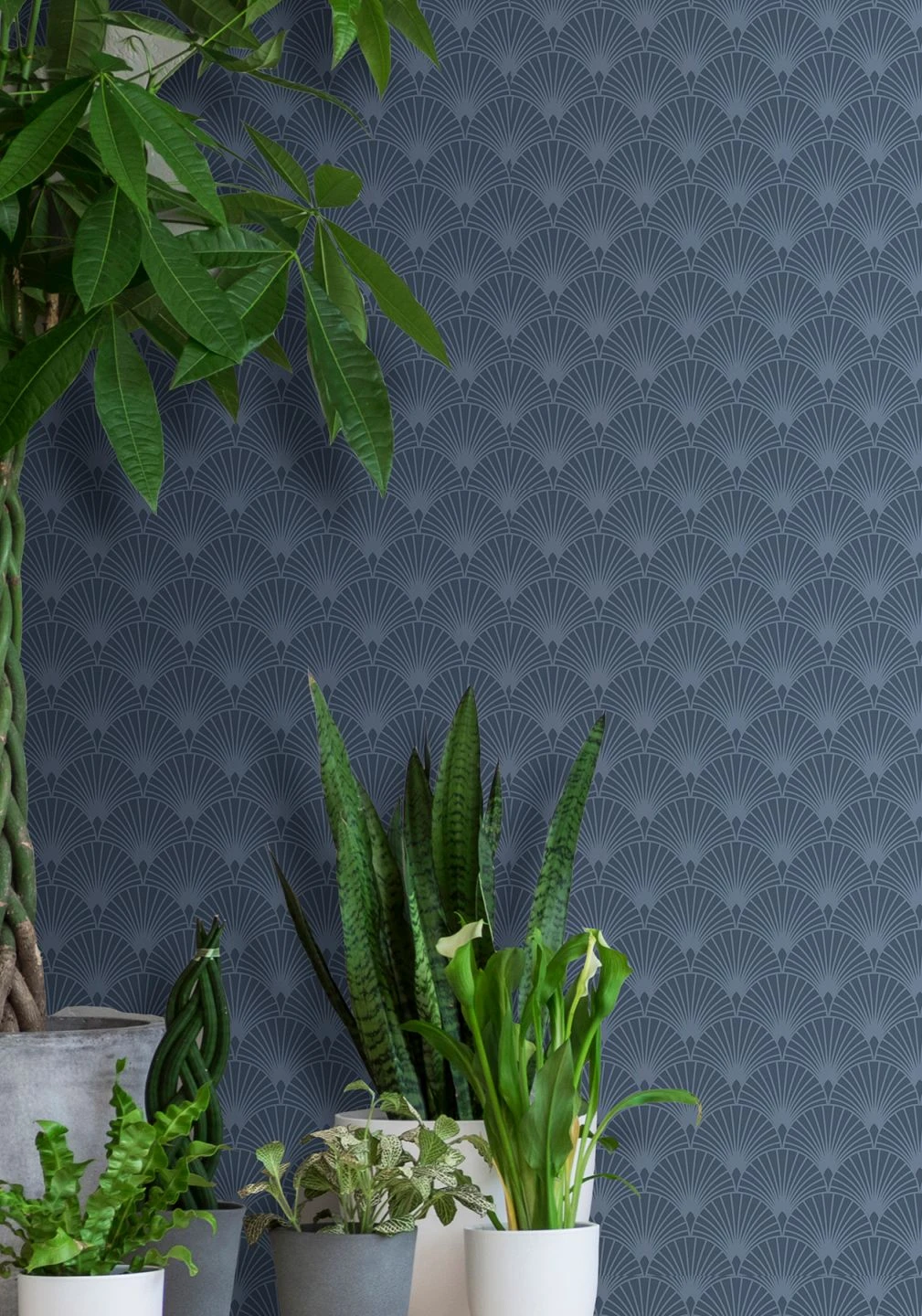 Tapete Babylone Dunkelblau 4 Tapete Babylone Dunkelblau - Image 4