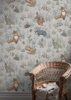 Wandbild Baga Hellgrau -Tapetengeschäft Baga B 451771 2880x1440