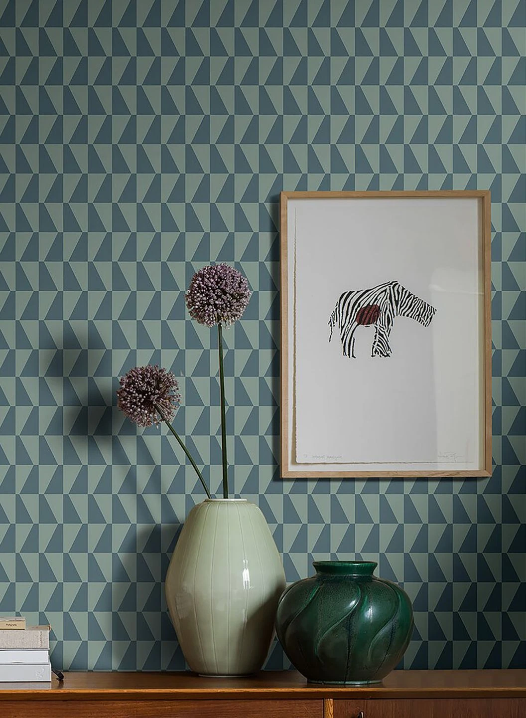 Tapete Balder Graublau 1 Tapete Balder Graublau