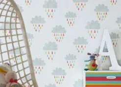 Tapete Before A Rainbow Hellgrau