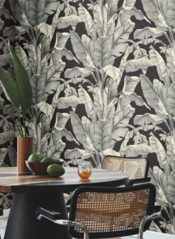 Tapete Belize Schwarz -Tapetengeschäft Belize C 790541 2880x1440