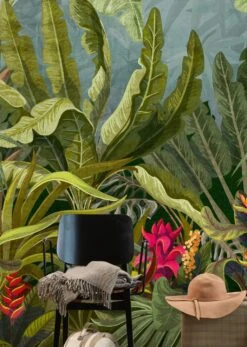 Wandbild Borneo Grüntöne -Tapetengeschäft Borneo A 390771 2880x1440