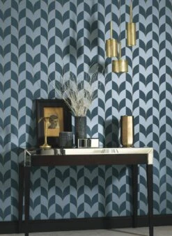 Tapete Caprice Grünblau 7 Tapete Caprice Grünblau -Tapetengeschäft Caprice B 864262 2880x1440