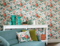 Tapete Carlotta Rot -Tapetengeschäft Carlotta B 461711 2880x1440