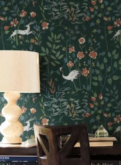 Tapete Carumba Schwarzgrün -Tapetengeschäft Carumba A 790382 2880x1440