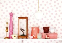 Tapete Corbetta Hellrosa Glitzer -Tapetengeschäft Corbetta A 821112 2880x1440