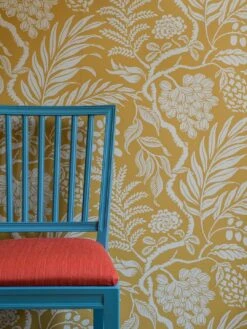 Tapete Cornucopia Ockergelb