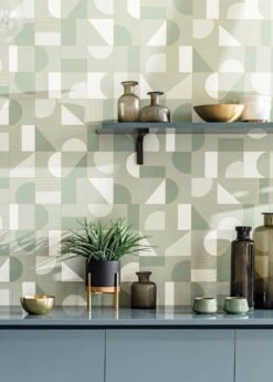 Tapete Cubit Minttürkis -Tapetengeschäft Cubit B 864403 2880x1440