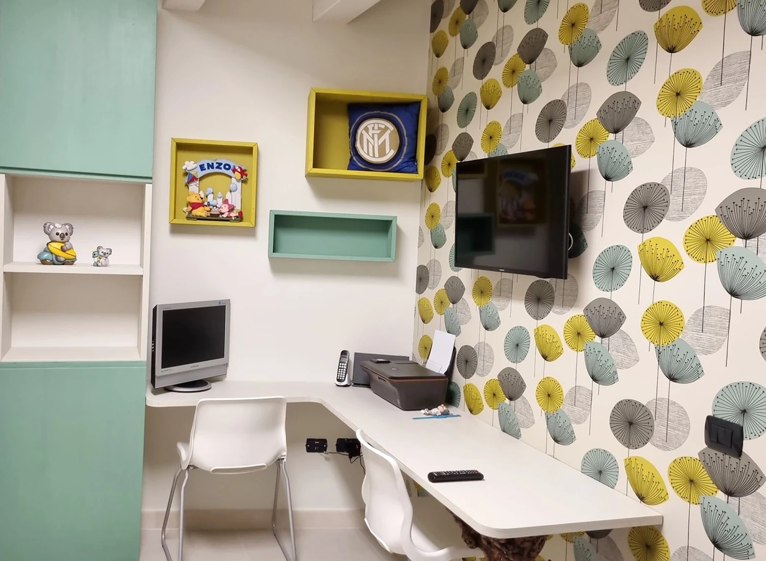 Tapete Dana Türkis Glanz 5 Tapete Dana Türkis Glanz – Bild 5