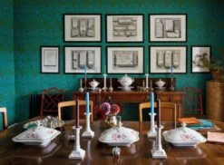 Tapete Darcie Türkisblau 9 Tapete Darcie Türkisblau -Tapetengeschäft Darcie C 462782 2880x1440