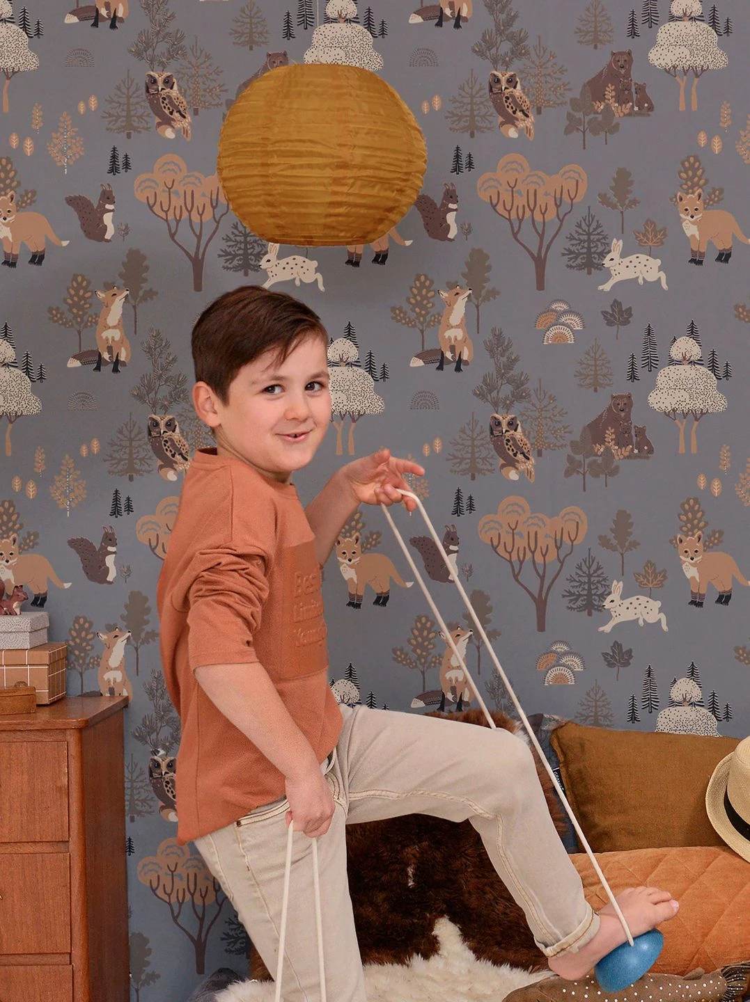 Tapete Deep Forest Blaugrau 5 Tapete Deep Forest Blaugrau – Bild 5