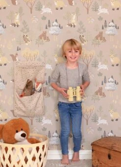 Tapete Deep Forest Hellgraubeige -Tapetengeschäft Deep Forest C 389372 2880x1440