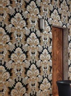 Tapete Demetrius Gold Schimmer -Tapetengeschäft Demetrius B 625734 2880x1440