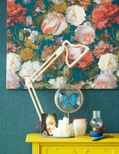 Tapete Doriana Ozeanblau