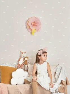 Tapete Dreamy Clouds Creme 6 Tapete Dreamy Clouds Creme -Tapetengeschäft Dreamy clouds C 389273 2880x1440