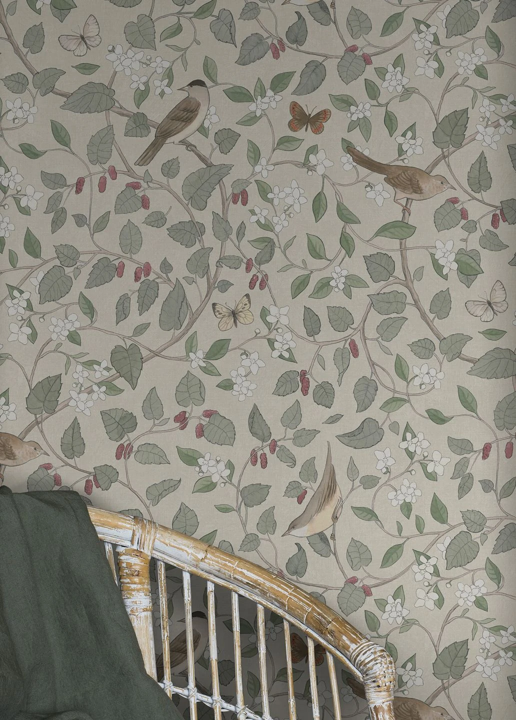 Tapete Elisa Hellgrau 3 Tapete Elisa Hellgrau – Bild 3