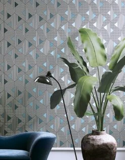 Tapete Elias Blautöne 5 Tapete Elias Blautöne -Tapetengeschäft Elisa 625532 2880x1440