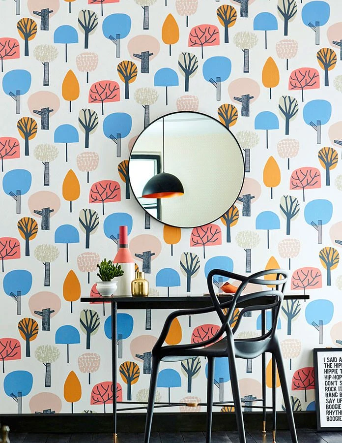 Tapete Elora Blau 3 Tapete Elora Blau – Bild 3