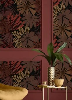 Tapete Empuria Rotbraun -Tapetengeschäft Empuria B 431901 2880x1440
