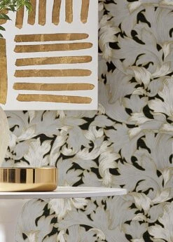 Tapete Epinal Kieselgrau -Tapetengeschäft Epinal B 790322 2880x1440