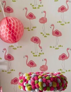 Tapete Flamingo Oasis Altrosa