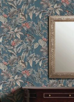 Tapete Flonie Grünblau -Tapetengeschäft Flonie B 431742 2880x1440