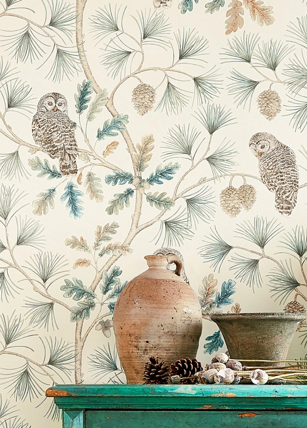 Tapete Florentine Cremeweiss 1 Tapete Florentine Cremeweiss