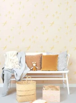 Tapete Follow The Wind Zartrosa -Tapetengeschäft Follow the wind B 389292 2880x1440