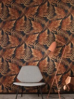 Tapete Franka Kastanienbraun -Tapetengeschäft Franka B 625511 2880x1440