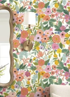 Selbstklebende Tapete Garden Party Orange 7 Selbstklebende Tapete Garden Party Orange -Tapetengeschäft Garden Party B 790111 2880x1440