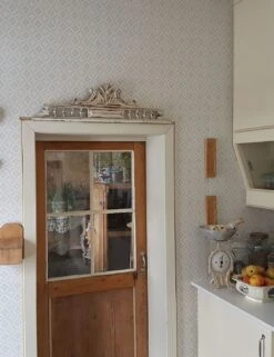 Tapete Garnivera Hellgrau -Tapetengeschäft Garnivera K 451101 2880x1440