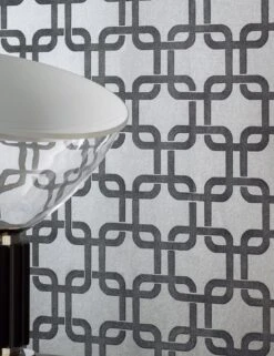 Tapete Gizmo Silbergrau