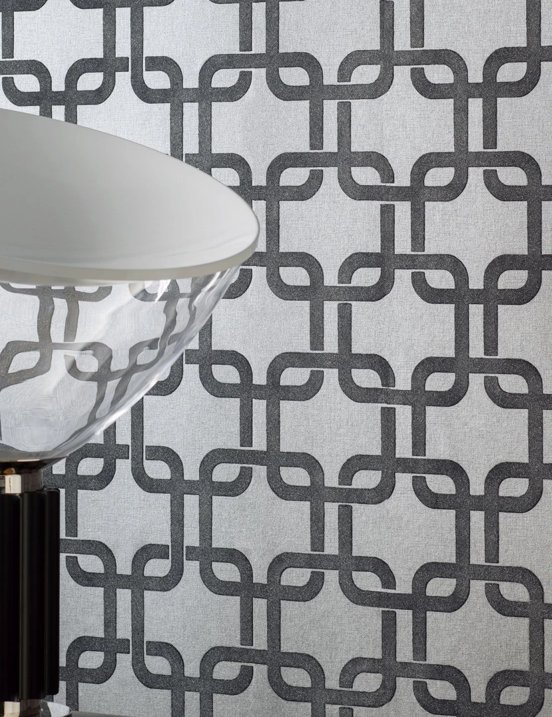 Tapete Gizmo Silbergrau 1 Tapete Gizmo Silbergrau