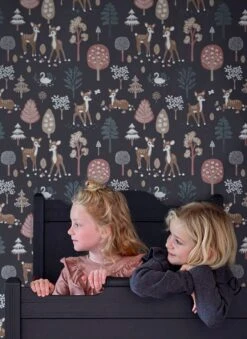 Tapete Golden Woods Umbragrau -Tapetengeschäft Golden woods C 389335 2880x1440