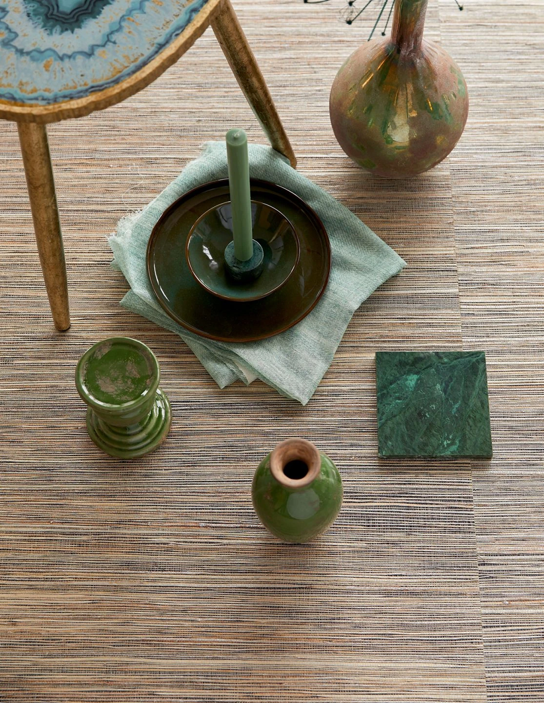 Tapete Grass On Roll 01 Blassbraun 4 Tapete Grass On Roll 01 Blassbraun - Image 4