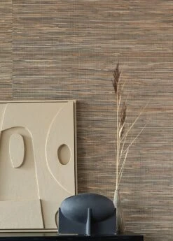 Tapete Grass On Roll 14 Braunbeige